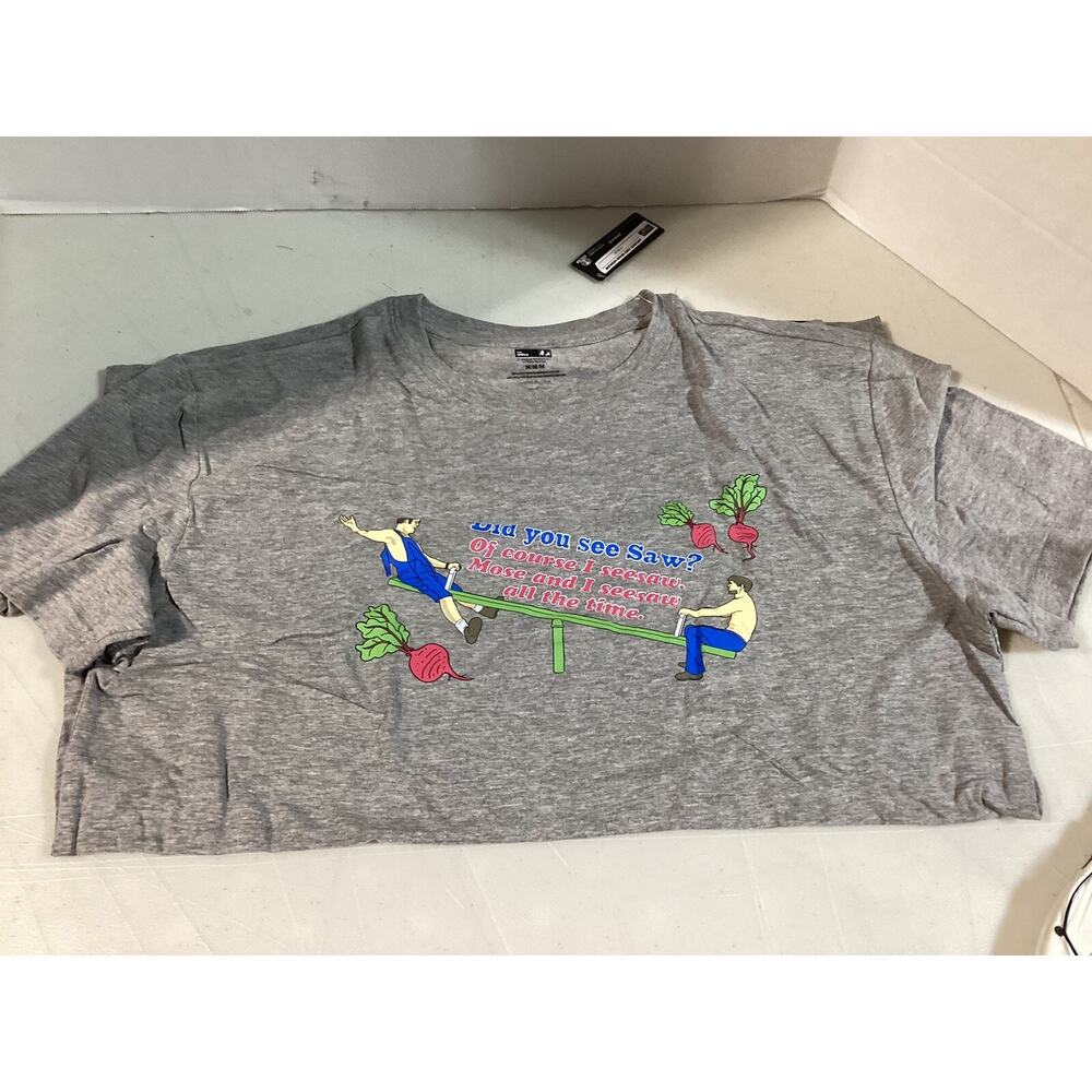 CultureFly The Office Spring 2023 Schrute Farms See-Saw M Short Sleeve T-Shirt
